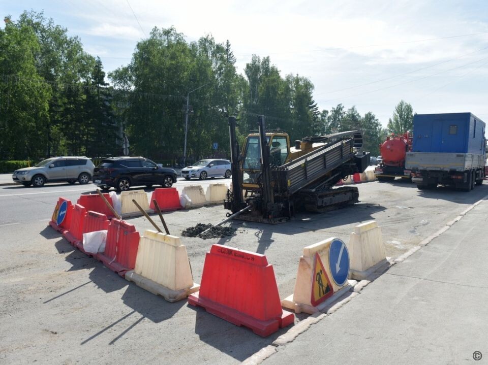    Реконструкция водопровода на пр. Социалистическом. Источник: barnaul.org