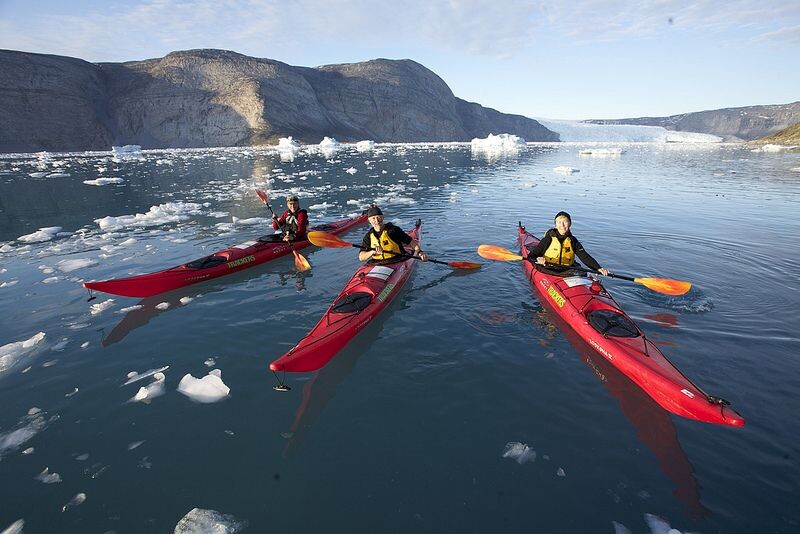 Каякинг в Гренландии