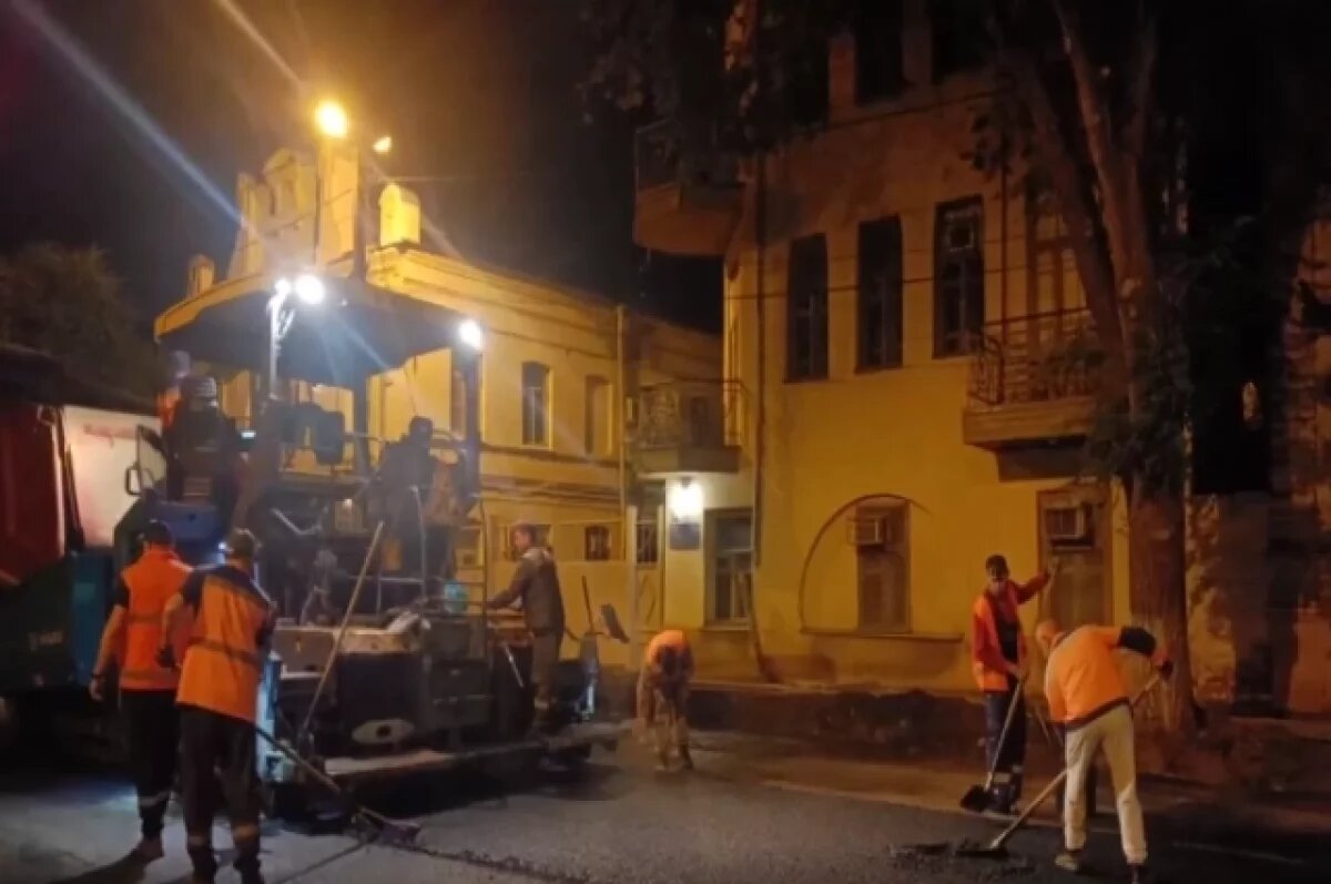    Дороги Астрахани обновляются в рамках нацпроекта