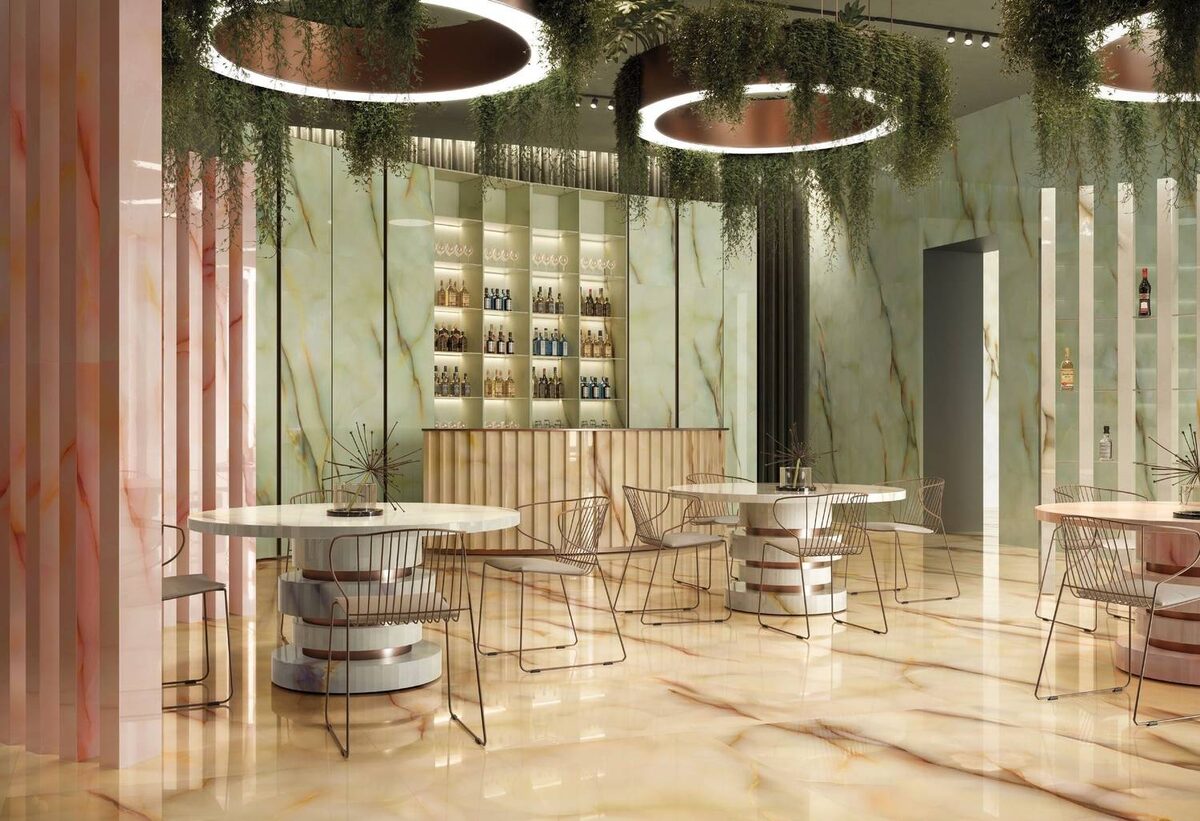 Коллекция плитки Tele Di Marmo Pure Onyx от Emil. ПОВЕРХНОСТЬ: лаппатированная, ректифицированная, матовая, сатинированная.
ЦВЕТ: серый, бежевый, зеленый, голубой, розовый.
МАТЕРИАЛ: керамогранит. 
ОБЛАСТЬ ПРИМЕНЕНИЯ: кухня, ванная комната, гостиная.
ДИЗАЙН: под камень, под мрамор.
