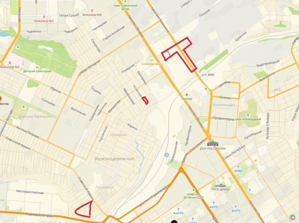    Отключения на время врезки нового водовода. Источник: barnaul.org