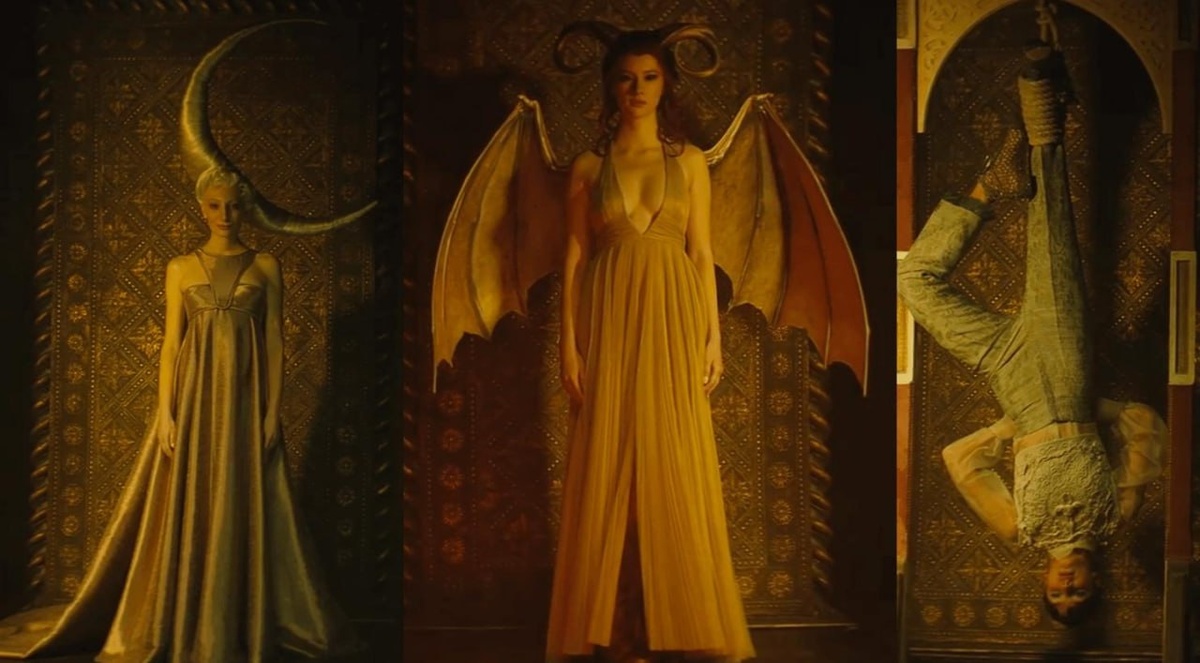 Луна, Дьявол, Повешенный