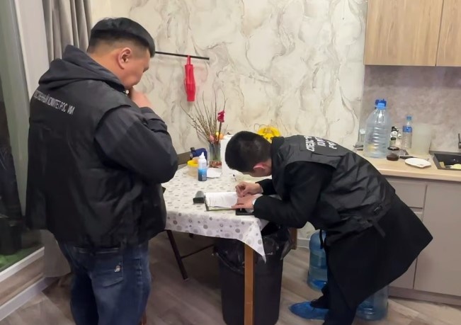 На месте преступления. Фото: СУ СКР по Забайкальскому краю 