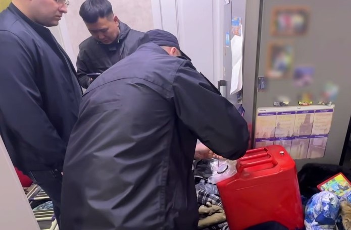 На месте преступления. Фото: СУ СКР по Забайкальскому краю 