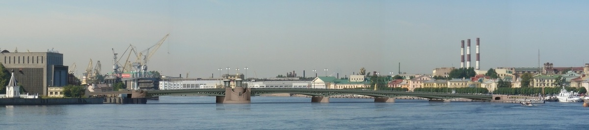 © АО «Институт «Стройпроект» / stpr.ru (Проект Ново-Адмиралтейского моста, вариант 2011 г. Визуализация)