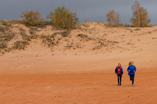    Пробежка по колонизированному Марсу (фото Молодежного клуба РГО «Новое поколение»)