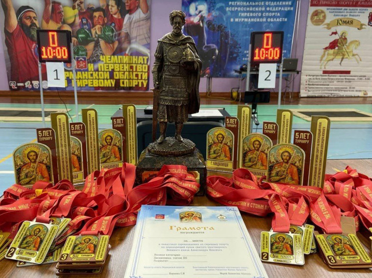     В командном зачете переходящий кубок достался команде «Гроза» из Североморска. фото: пресс-служба правительства Мурманской области.