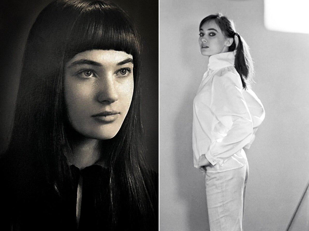 Лариса Гузеева в 18 лет