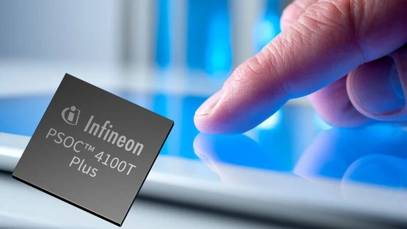 PSoC 4100T Plus. Изображение предоставлено сайтом allaboutcircuits.com