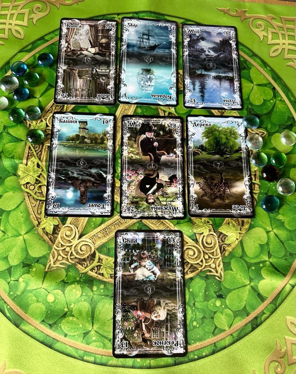 Карты расклада. Ленорман Шепот осени.