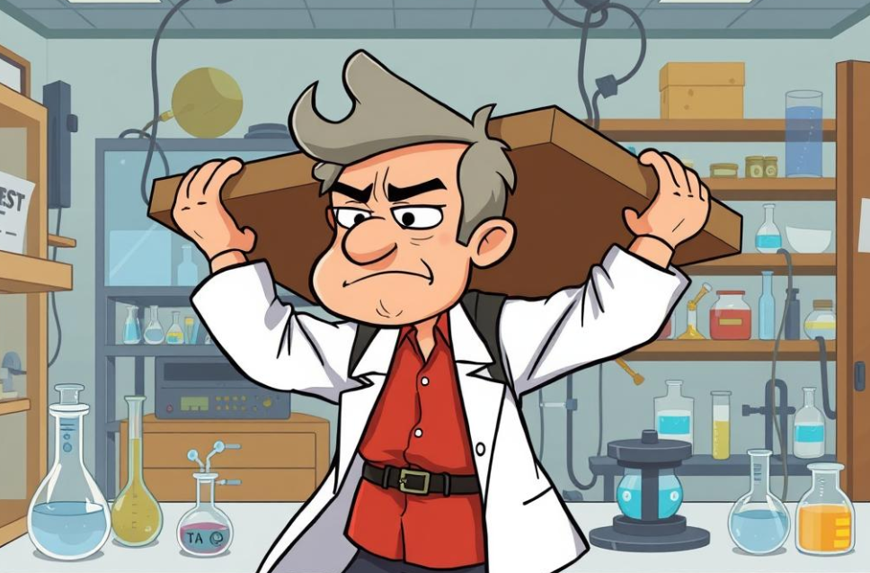 Тащим стол на помойку