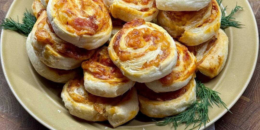 Улиточки с беконом и сыром