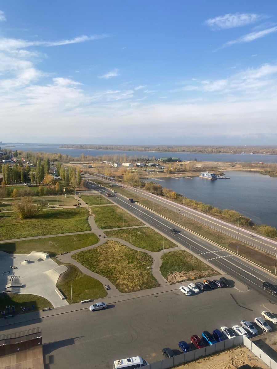 Вид с колеса обозрения