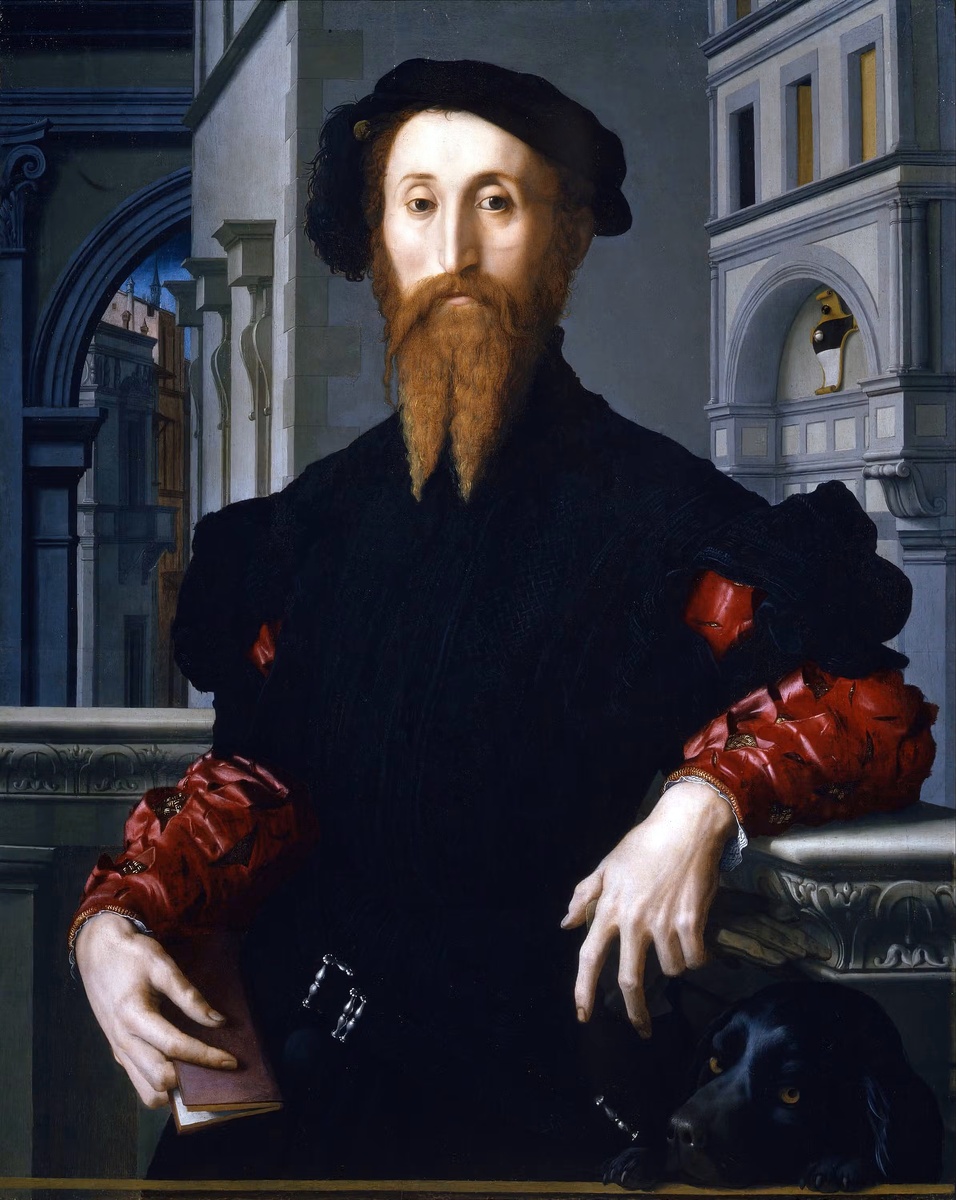 Аньоло ди Козимо Тори, известный как Бронзино, «Портрет Бартоломео Панчиатичи», 1541-1545, дерево, масло, 104 x 85 см, Галерея Уффици