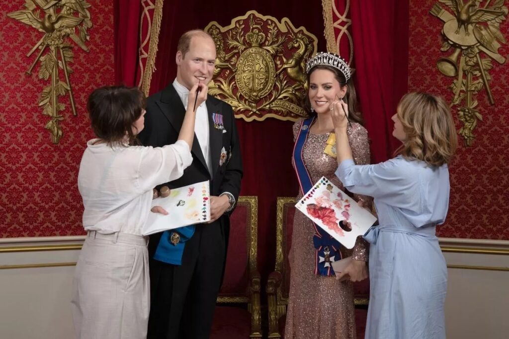 Фотографии из музея Мадам Тюссо. Фото PA