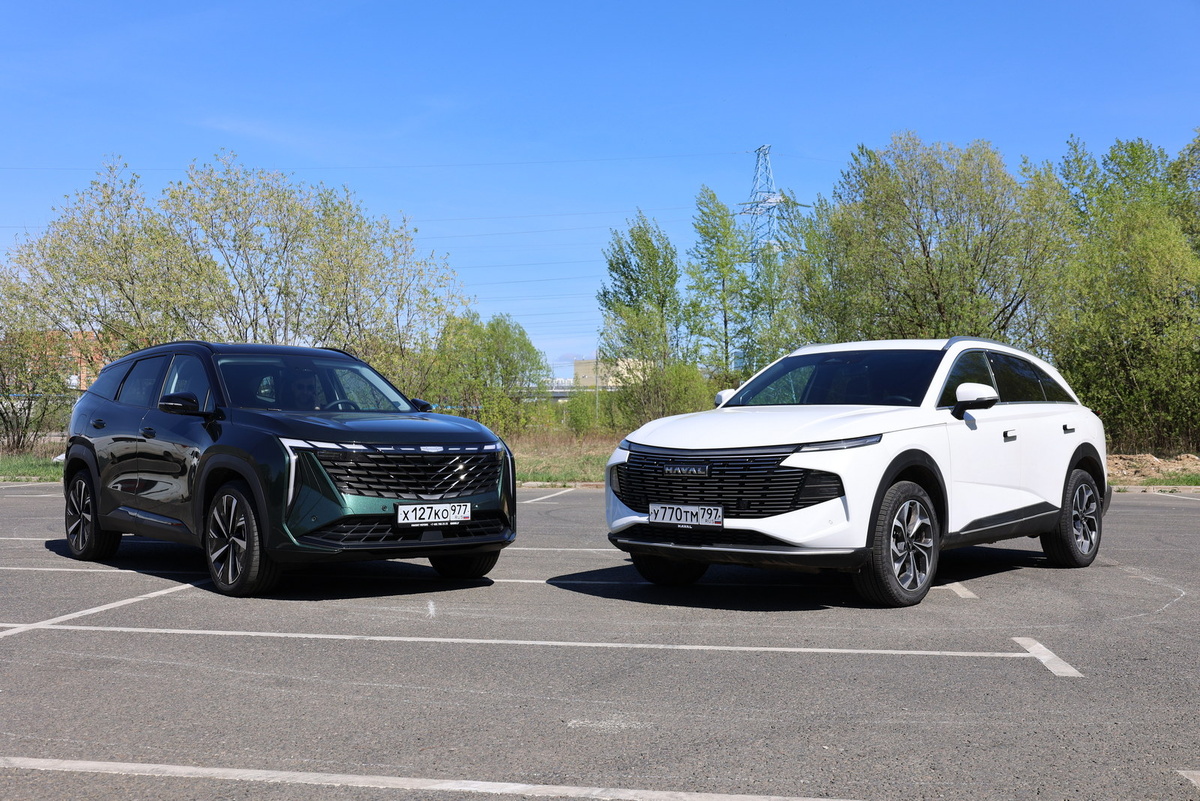 Geely Atlas и Haval F7