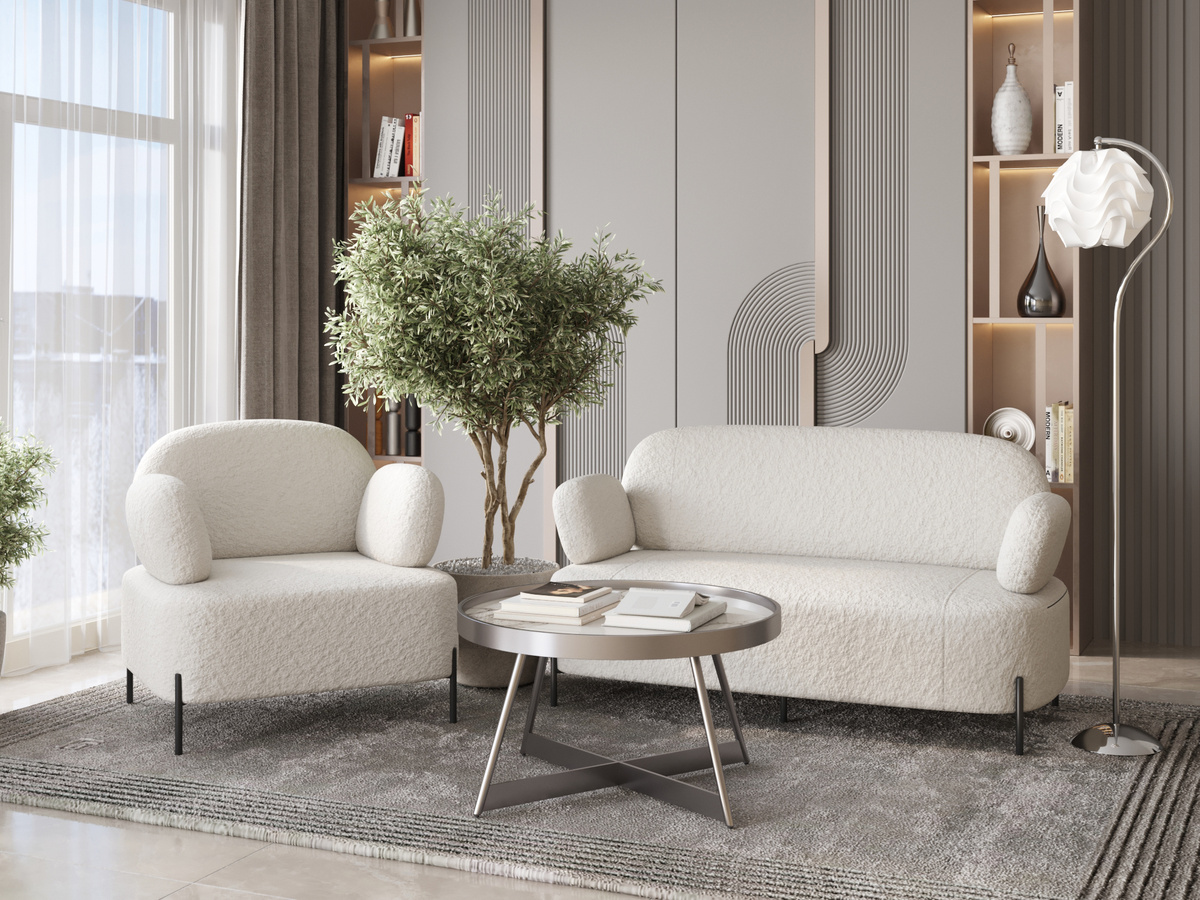 Подбираем цвет мебели к обоям