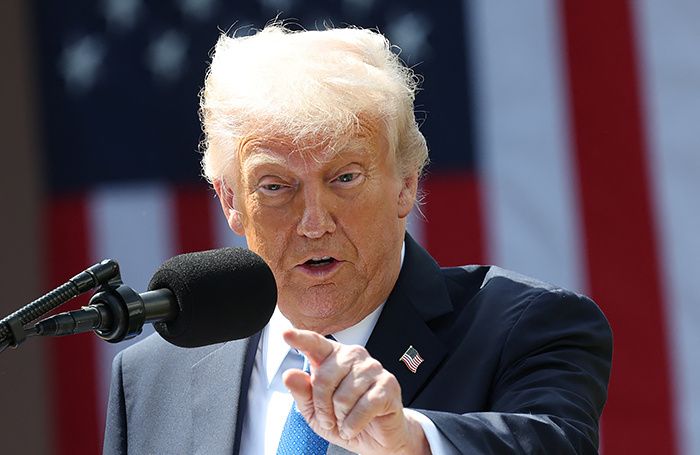    Президент США Дональд Трамп.REUTERS/Kevin Lamarque