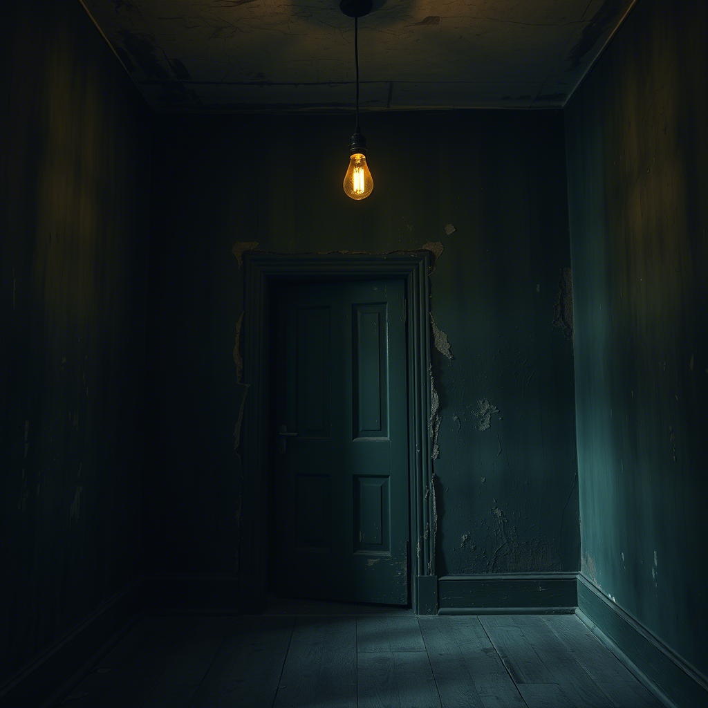 за слоем штукатурки скрывалась дверь