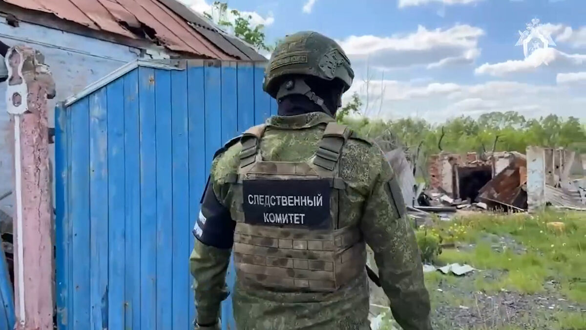    В Русском Поречном Курской области нашли тело мирной жительницы с признаками насильственной смерти