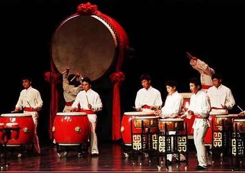 Большие барабаны 堂鼓