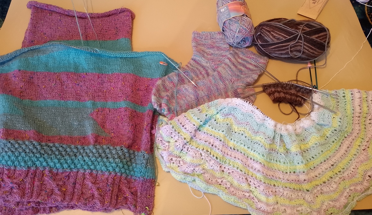 Фото для отчета в СП " Добиваю недовязы "