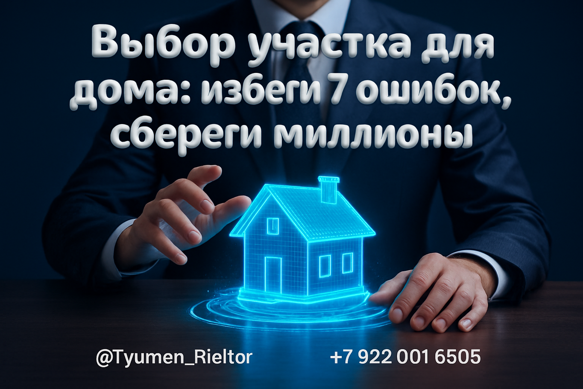    Выбор участка для дома: избеги 7 ошибок, сбереги миллионы. Святослав Шакин