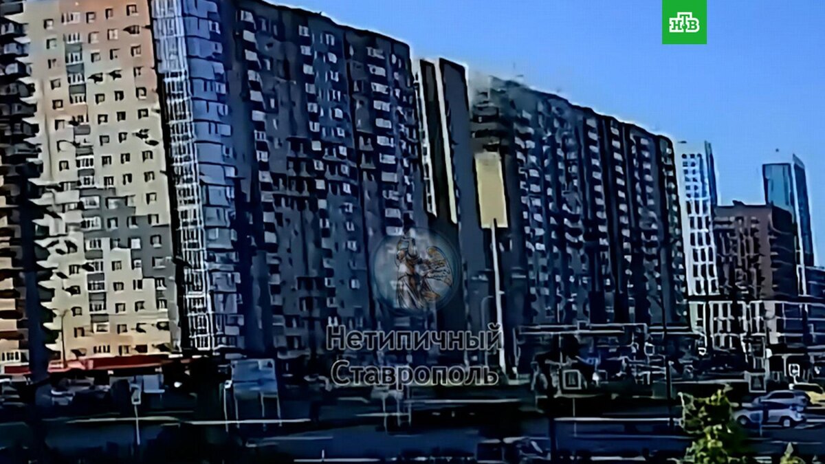    Момент взрыва газа в жилом доме в Ставрополе попал на видео