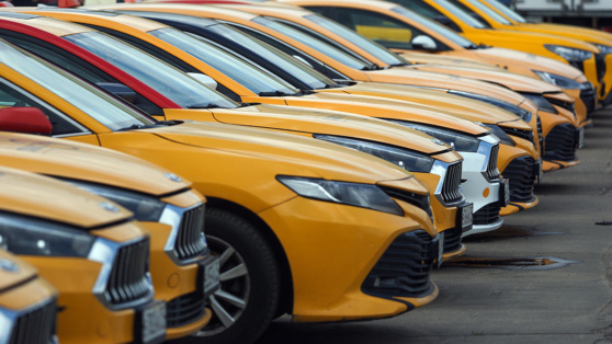    Закон о локализации автомобилей такси одобрили в Совфеде © Belkin Alexey / news.ru / Global Look Press