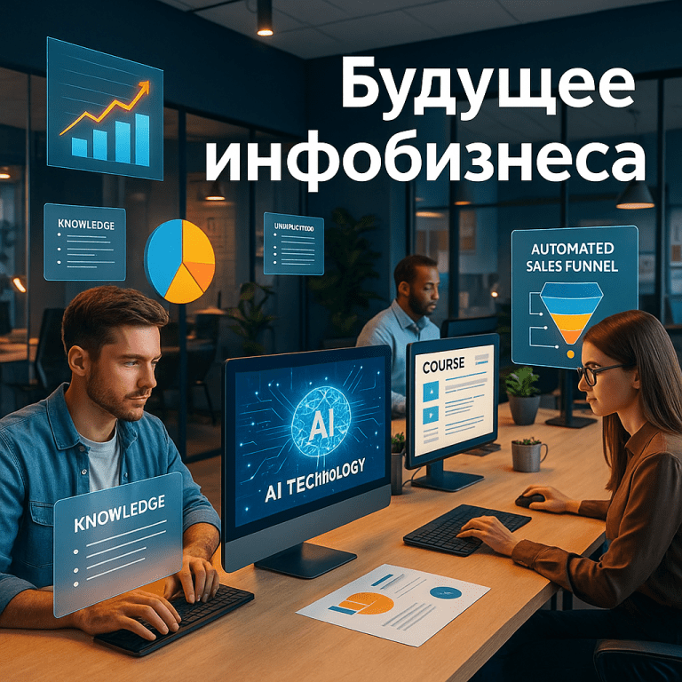    Будущее инфобизнеса: как AI-курсы и автономные воронки революционизируют обучение и продажи Сергей