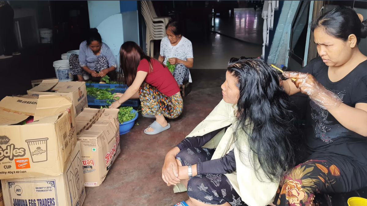 Повседневные дела женщин в общине