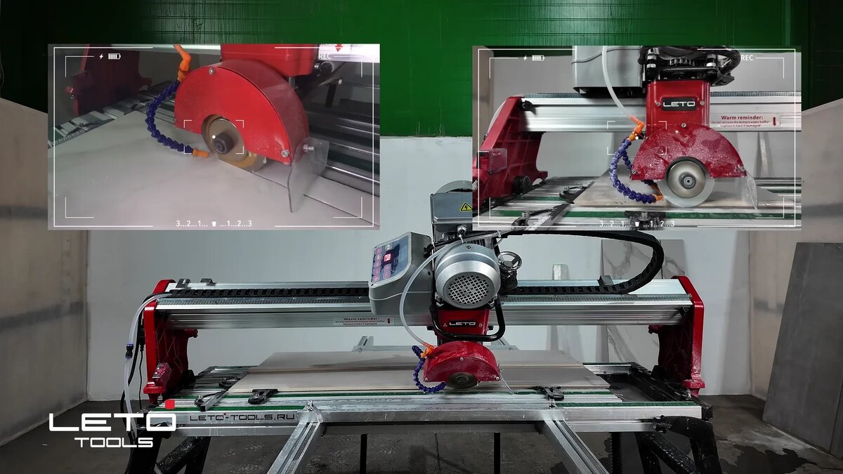 Плиткорезный станок LETO TOOLS T10-12