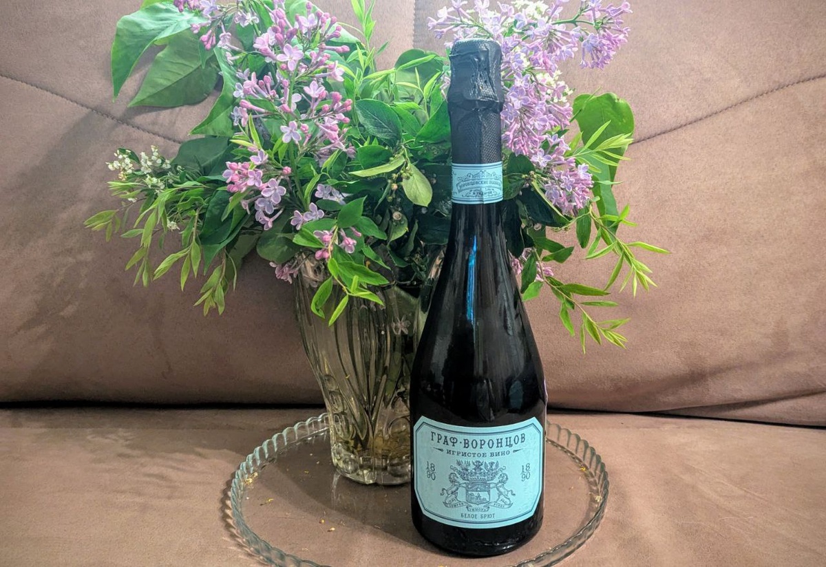 Игристое вино "Граф Воронцов"