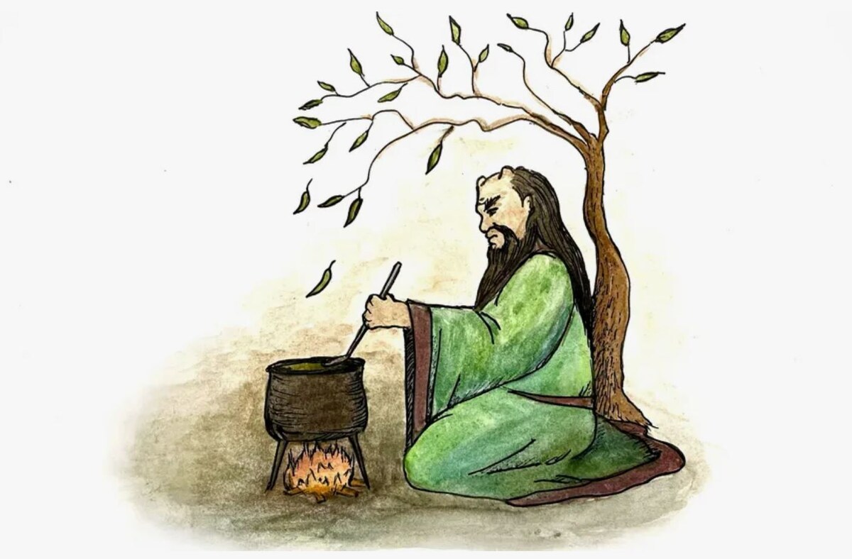 Шэнь Нун. Изображение из открытых источников в интернете.