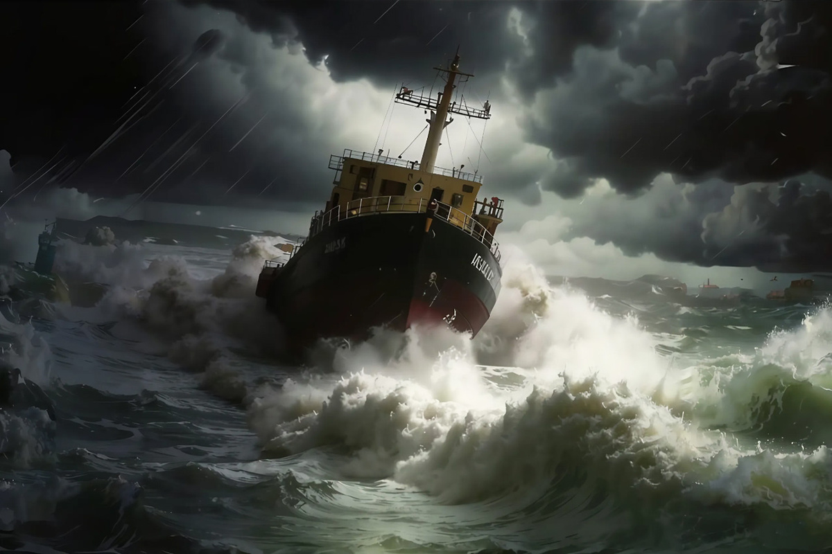 Противостояние России и НАТО в Балтийском море нарастает.  Фото: Изображение сгенерировано нейросетью Kandinsky 3.1