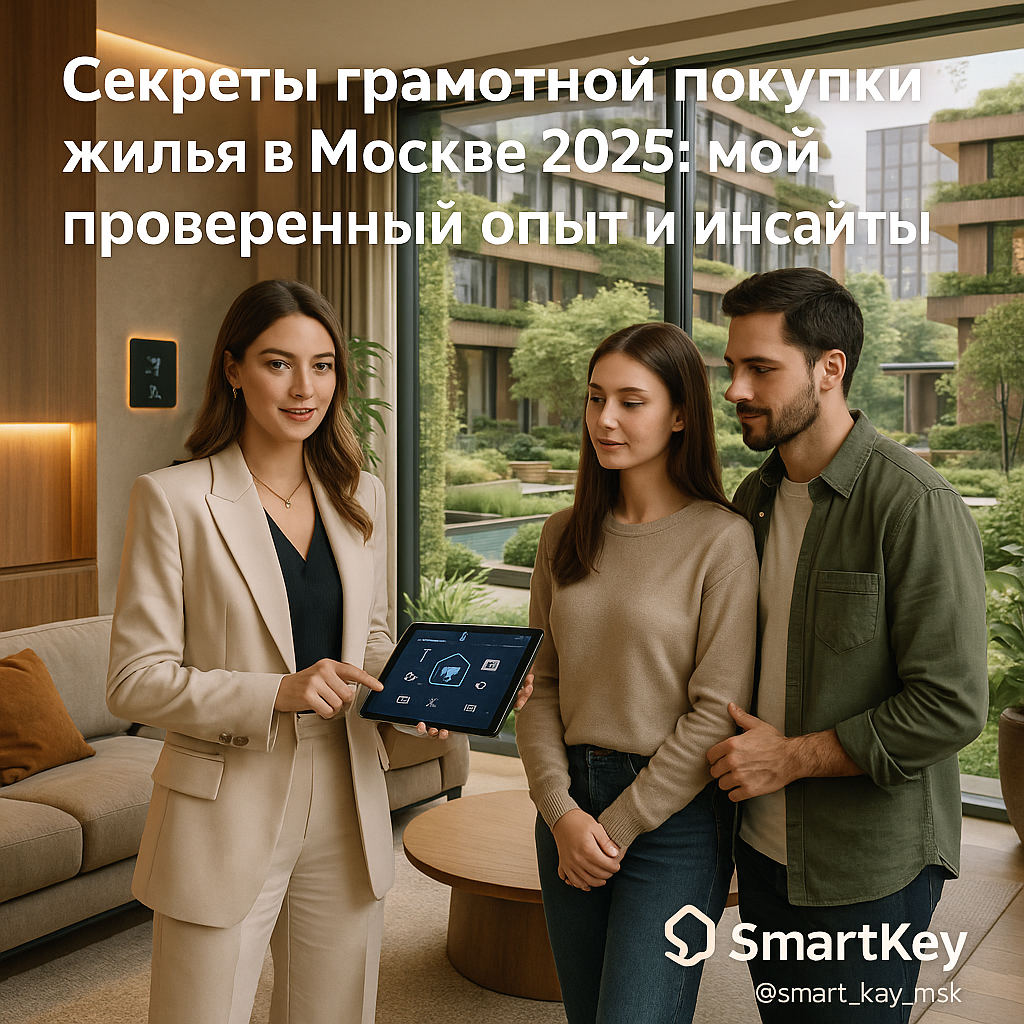   "Секреты грамотной покупки жилья в Москве 2025: мой проверенный опыт и инсайты" Мария Ефимова
