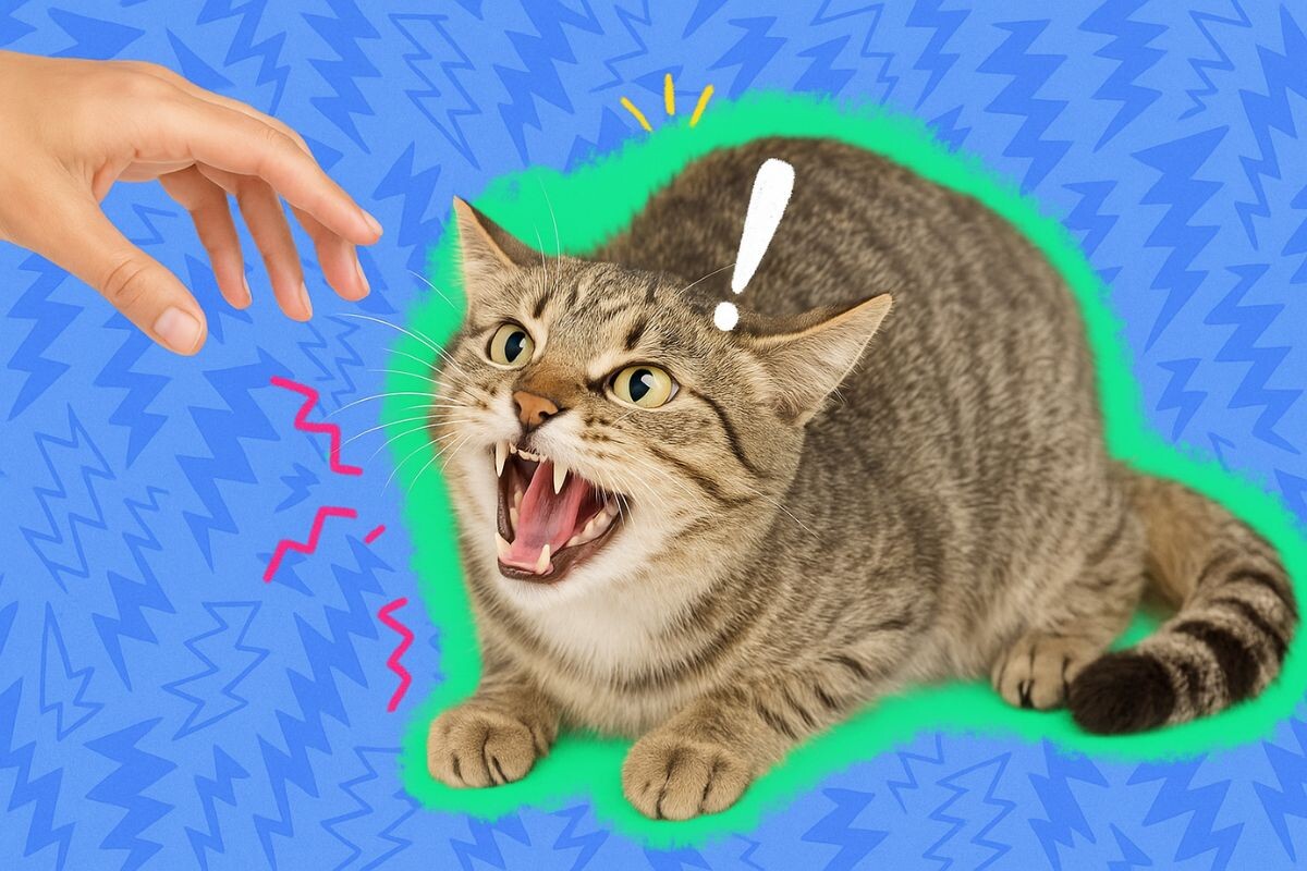 Агрессивный кот