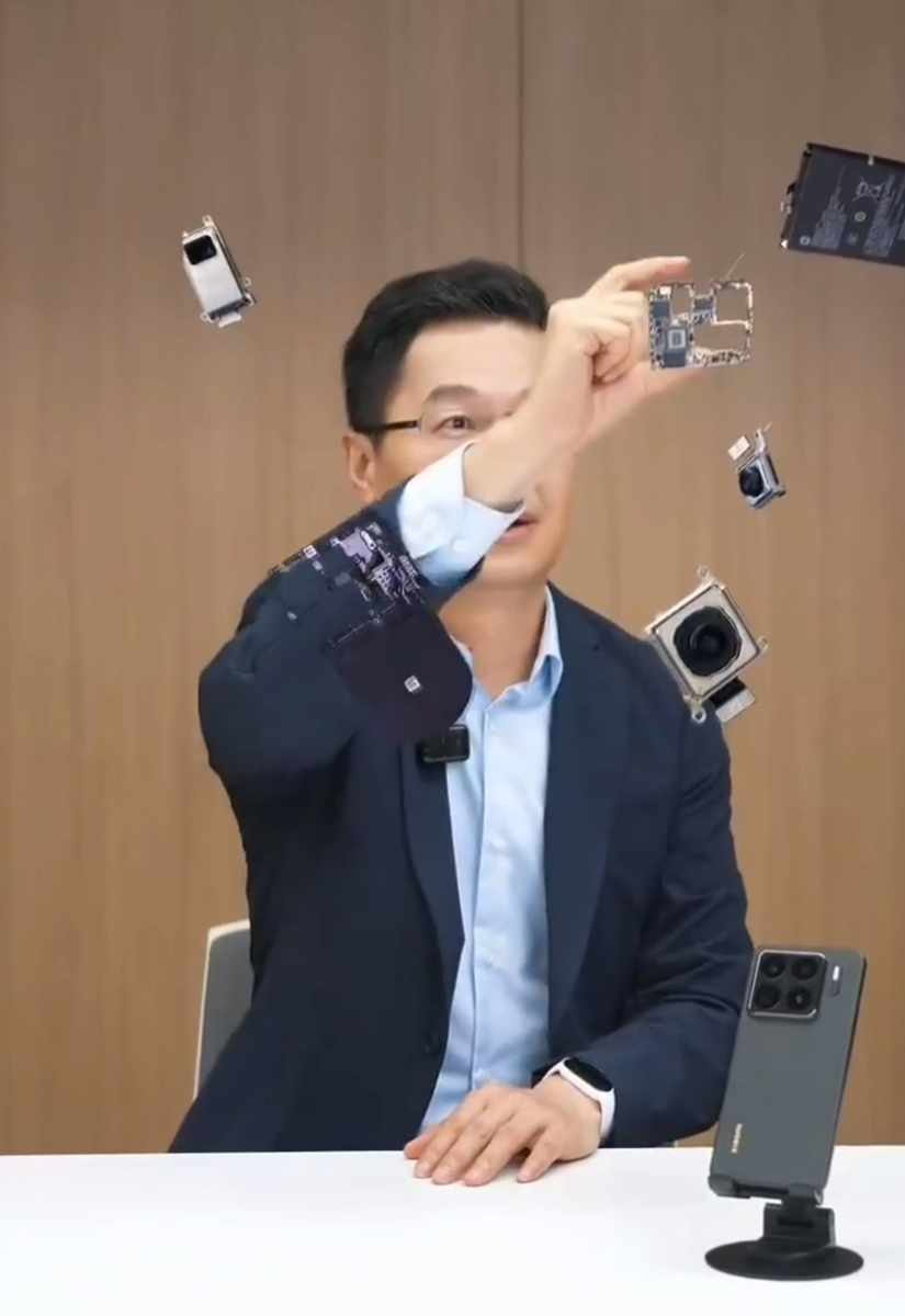    Xiaomi 15S Pro и Pad 7 Ultra засветились вживую на видео