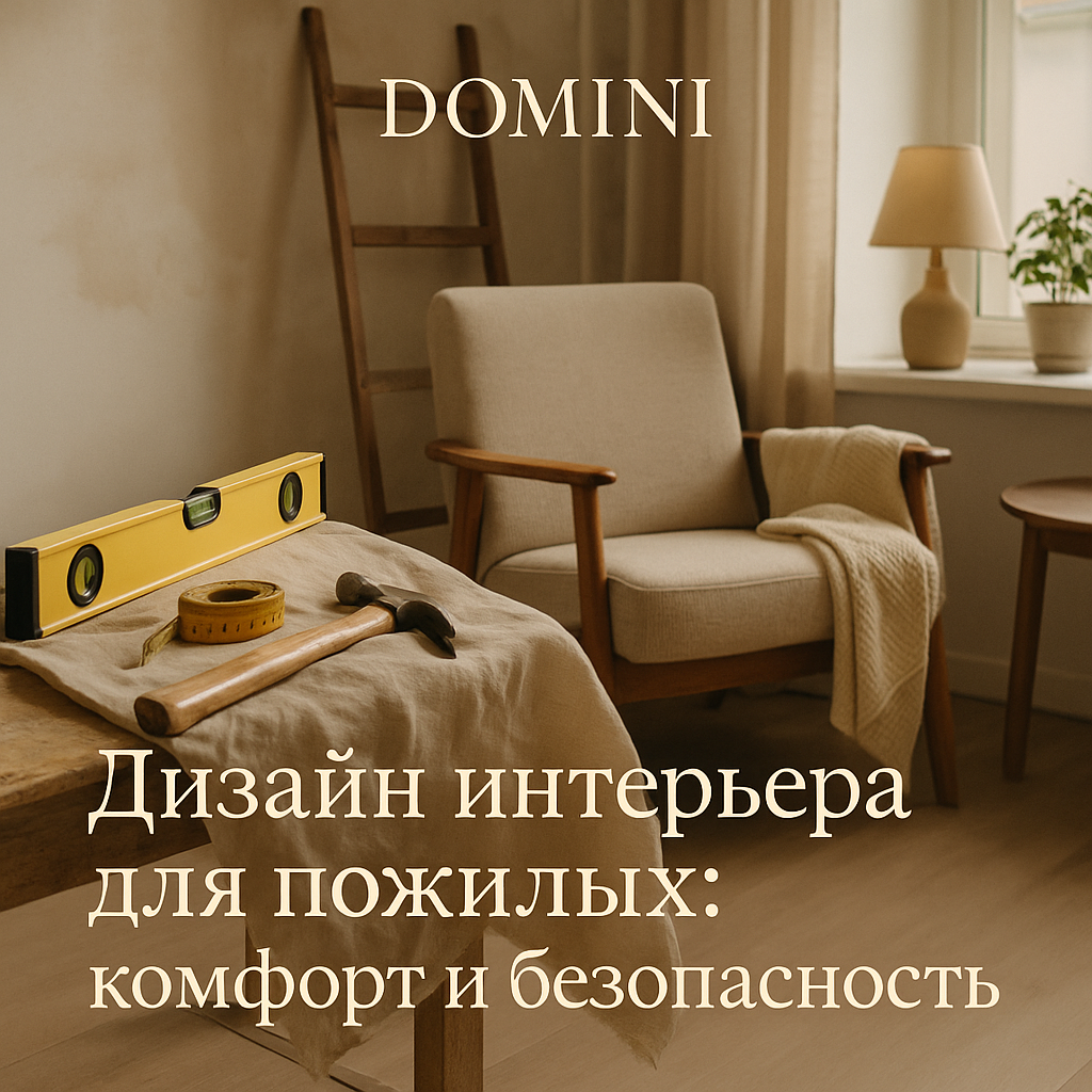    Дизайн интерьера для пожилых: уют и безопасность в Москве