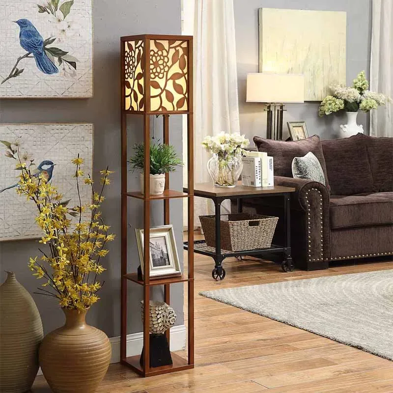 и торшер, и полочка - два в одном) 