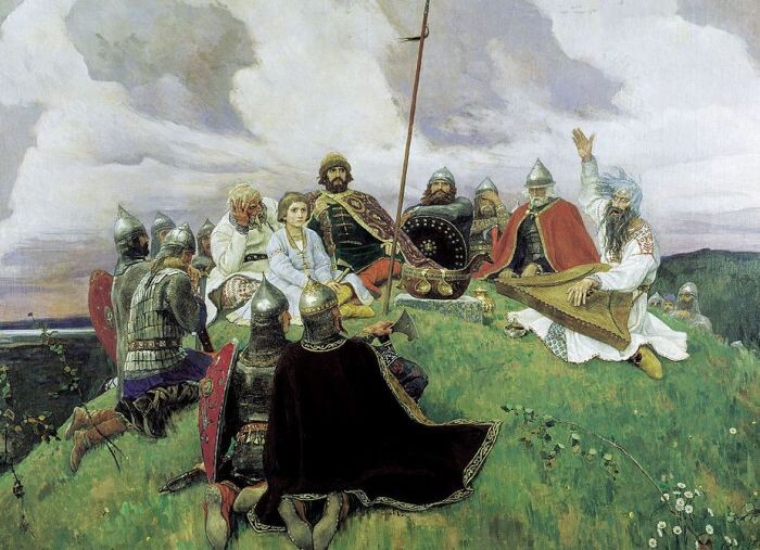 Баян. Художник Виктор Васнецов. 1910 год.
