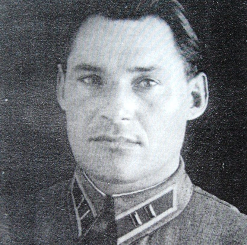 Николай Лященко в звании майора