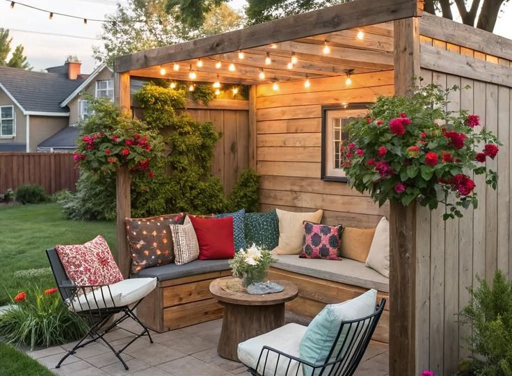 Простые идеи для отдыха на даче: 4 способа сделать уютный уголок без больших затрат