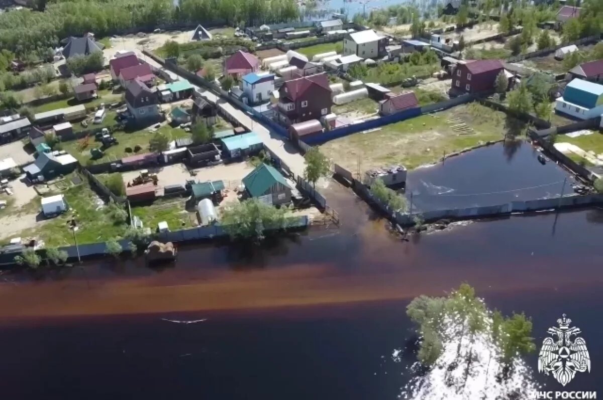    В Югре подтоплено более 150 дачных участков