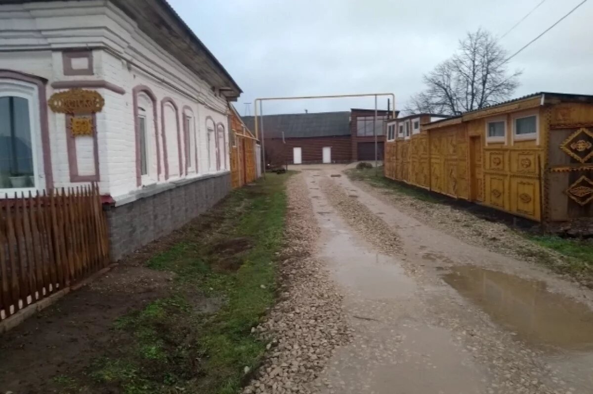    Проезд между домом и хозпостройками выкупил предприниматель