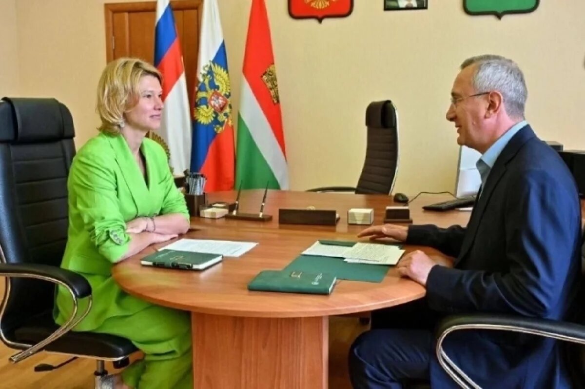    Губернатор провёл встречу с министром сельского хозяйства РФ