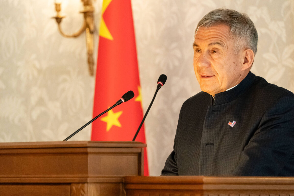 Раис Татарстана Рустам МиннихановФото: © Салават Камалетдинов / «Татар-информ»