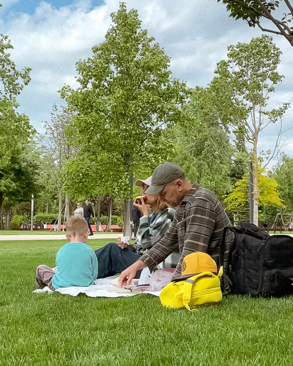 Пикник в парке Галицкого, Краснодар