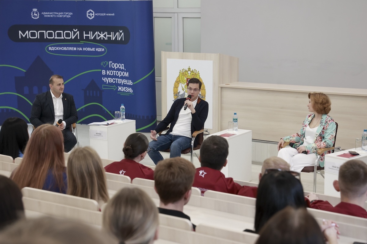    Встреча прошла в рамках проекта «В контакте с молодёжью»