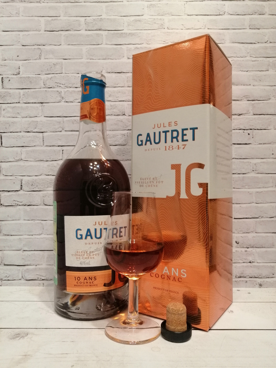 Пробуем Cognac Jules Gautret 10 Ans